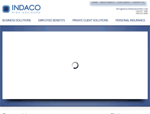 Tablet Screenshot of indacoriskadvisors.com